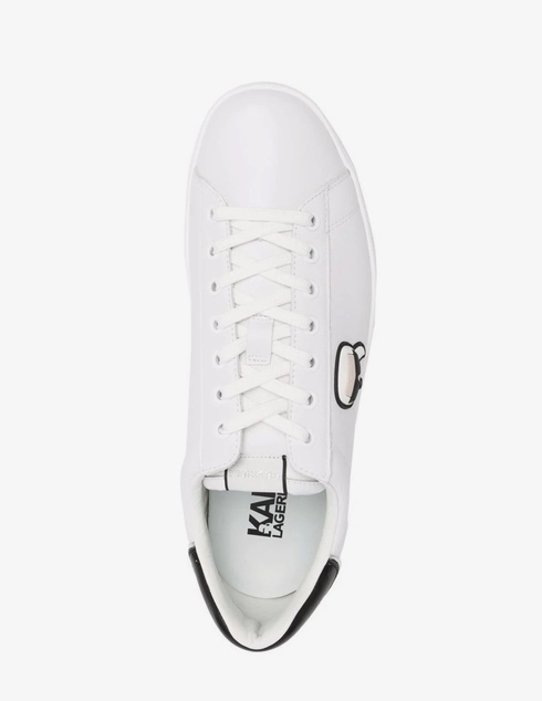 белые мужские Кеды Karl Lagerfeld ms043_white 6774 грн