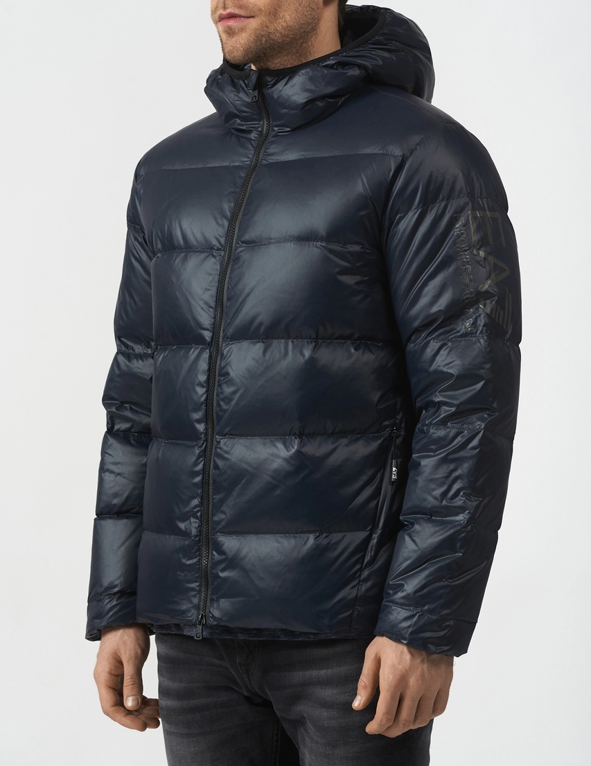Пуховик Ea7 Emporio Armani 6HPB53-PNR4Z-blue_138393 (Темно-синий