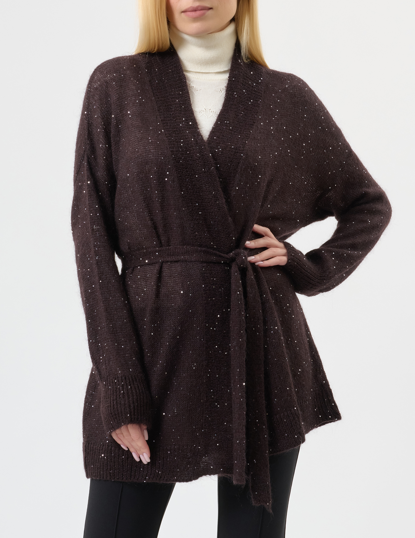 

Кардиган, Коричневый