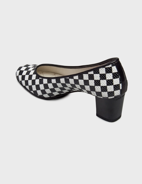 женские черные Туфли Luigi Traini С12_whiteBlac - фото-2