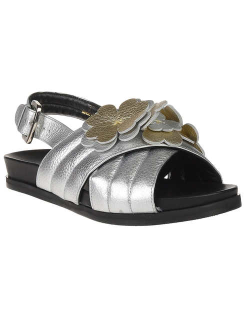 серебряные Сандалии Minna Parikka LUCKY-SILVER