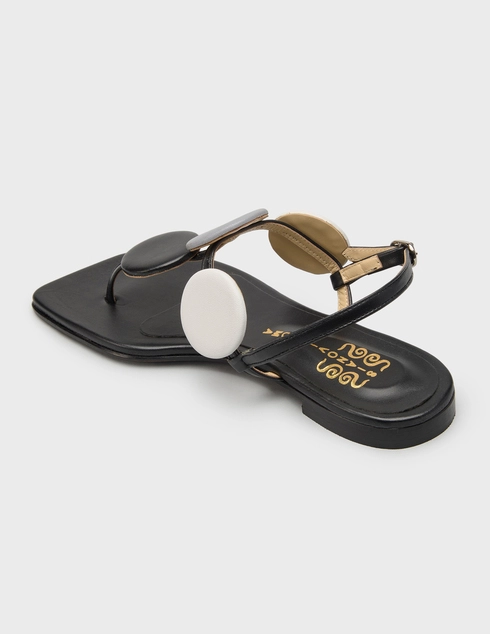 женские черные Сандалии SIANO VIA ROMA 060_black - фото-2