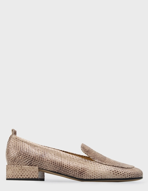 женские бежевые кожаные Туфли Brunate 20306_beige - фото-5