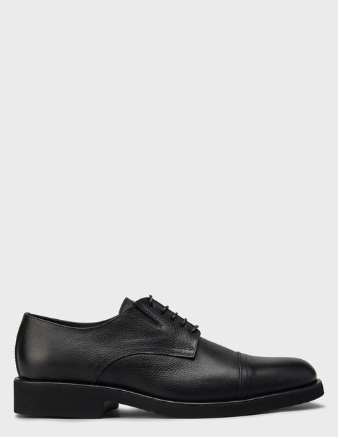 мужские черные кожаные Дерби Alberto Ciccioli 73050_black - фото-5