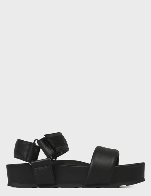 женские черные кожаные Босоножки Vic Matie 1A4452D_A20A010101 - фото-5