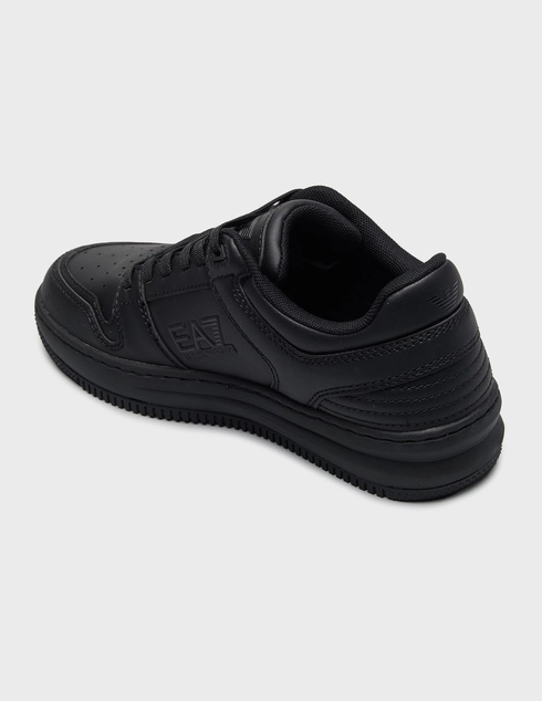 мужские черные Кеды Ea7 Emporio Armani 345-043_black - фото-2