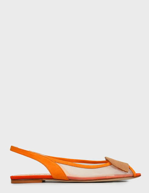 женские оранжевые Босоножки Fabio Rusconi S-5730-orange - фото-6
