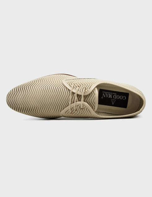 бежевые мужские Дерби Good Man 47016_beige 4641 грн