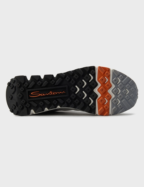 серые Кроссовки Santoni MBCR21297WRITE_gray размер - 41