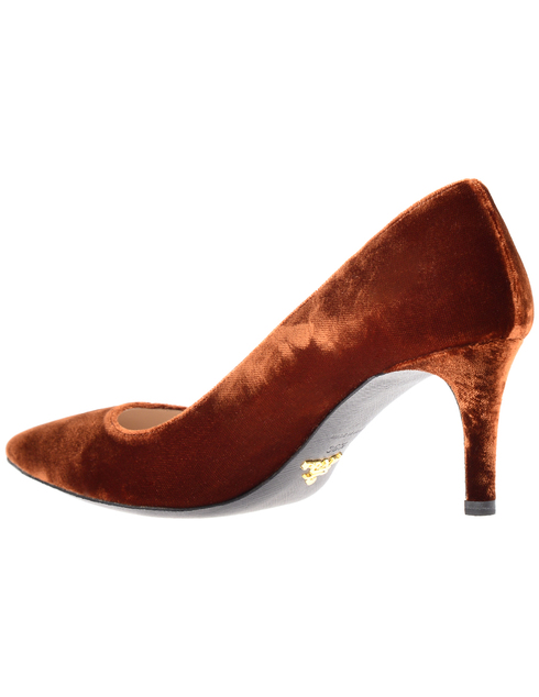 женские коричневые Туфли Prada 5224-brown - фото-2