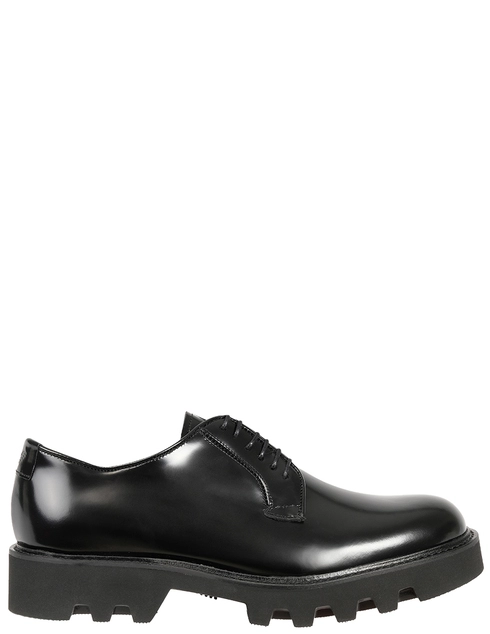 мужские черные Дерби Emporio Armani X4C437XF057-000002 - фото-2
