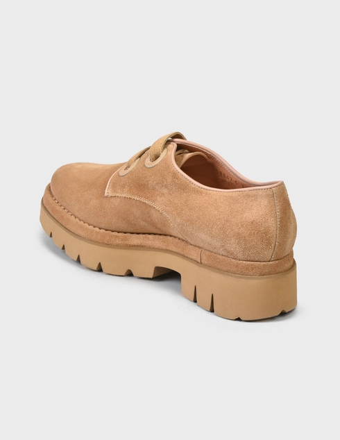 женские бежевые Дерби Santoni SWUER58847GOMNPYLC23-beige - фото-2