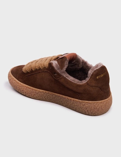 женские коричневые Кеды Stokton Power-3-brown - фото-2