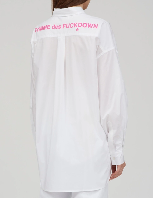 Comme Des Fuckdown FDS4CFABW00122-Bianco_white фото-3