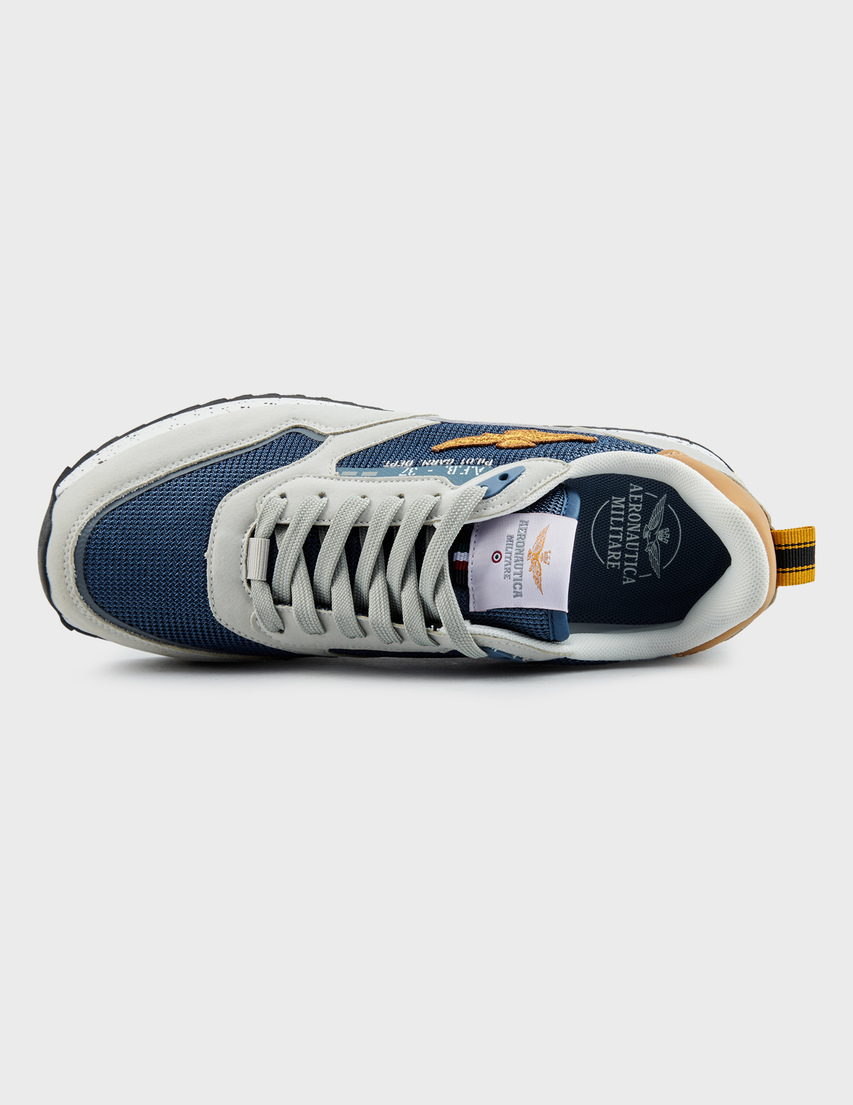 серые мужские Кроссовки Aeronautica Militare 3545_gray 4913 грн