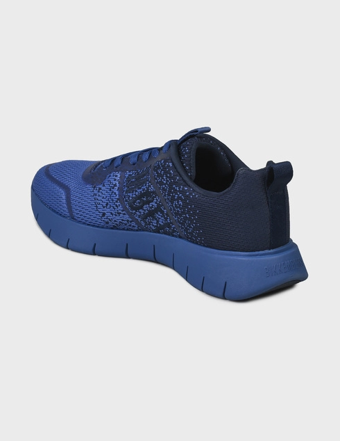 мужские синие Кроссовки Bikkembergs B4BKM0184-410 - фото-2
