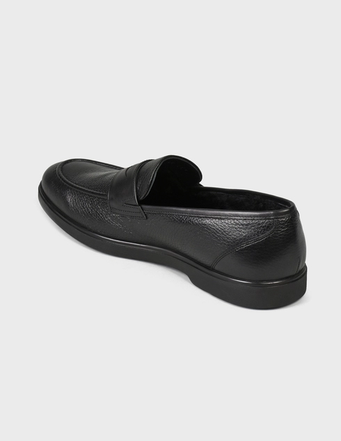 мужские черные Лоферы Roberto Serpentini RSHO2900MON-black - фото-2