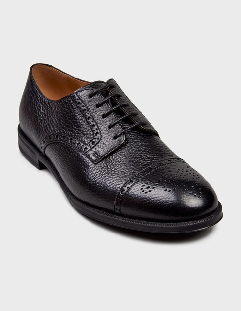 черные Броги Henderson Baracco 84204_black