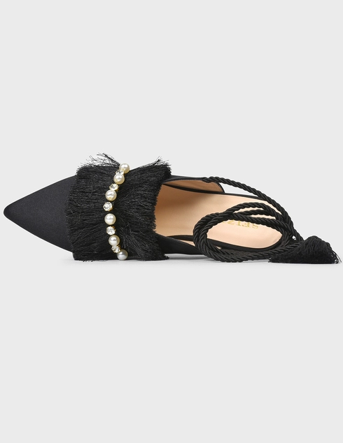 черные женские Мюли Sfizio 19FE9856NAPPI-99-black 4586 грн