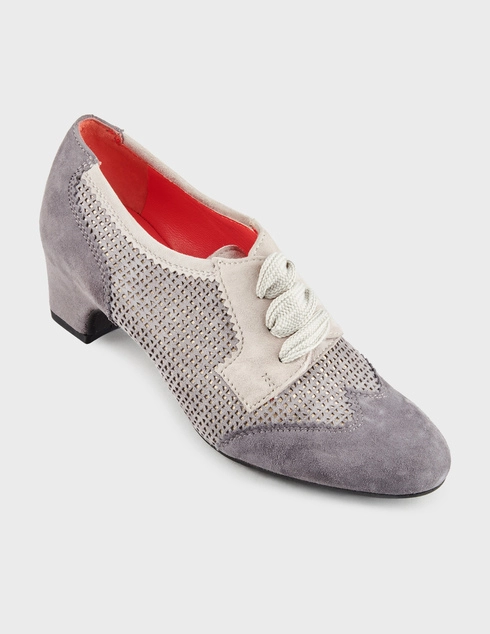серые Туфли Pas De Rouge 304_gray