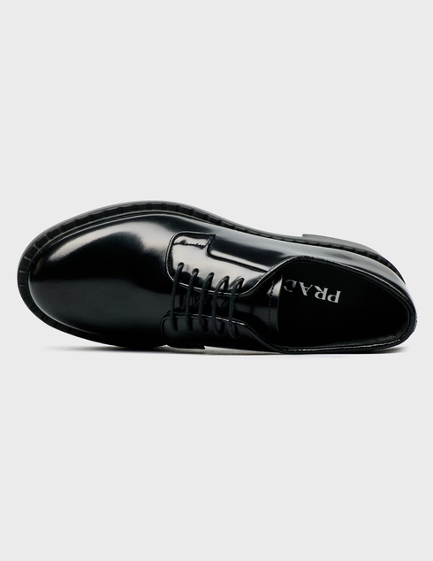 черные женские Дерби Prada 1E877M_black 29592 грн