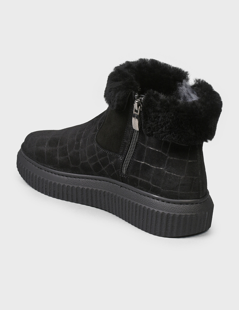 женские черные Ботинки Marzetti 952-black - фото-2