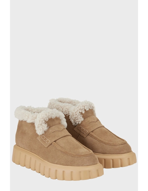 бежевые Полуботинки Voile Blanche VOILE_BLANCHE_130