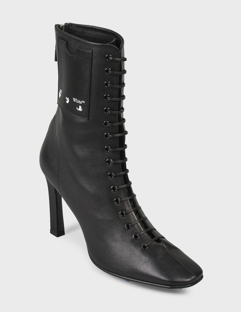 черные Ботильоны Off-White 4823-black