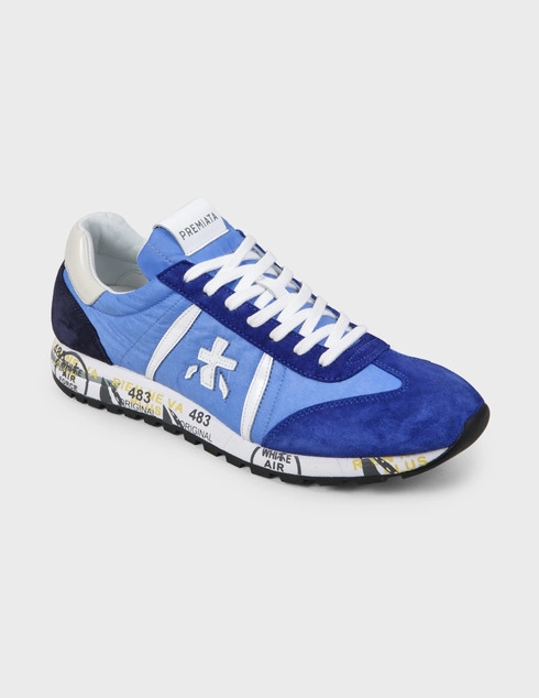 синие Кроссовки Premiata SLUCY-VAR4601-blue