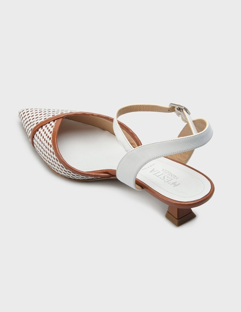 женские белые Босоножки H'estia Venezia 4521_white - фото-2