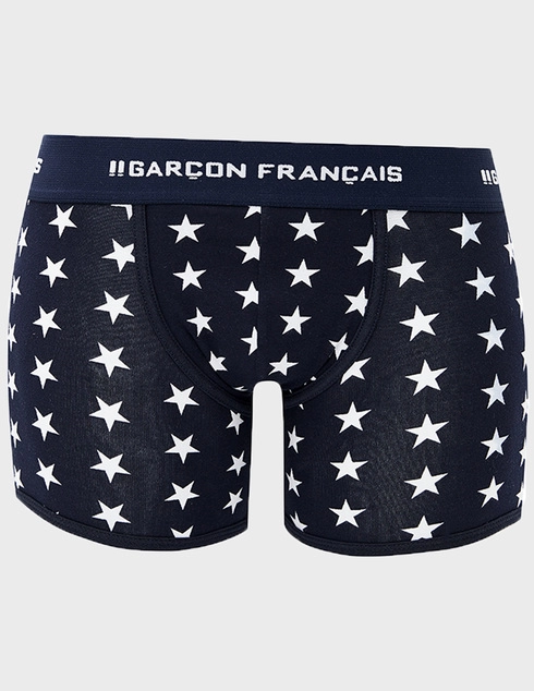 Garcon Francais Boxer18-Bleu-etoiles-blue фото-1