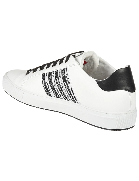 мужские белые Кеды Philipp Plein 2078_white - фото-2