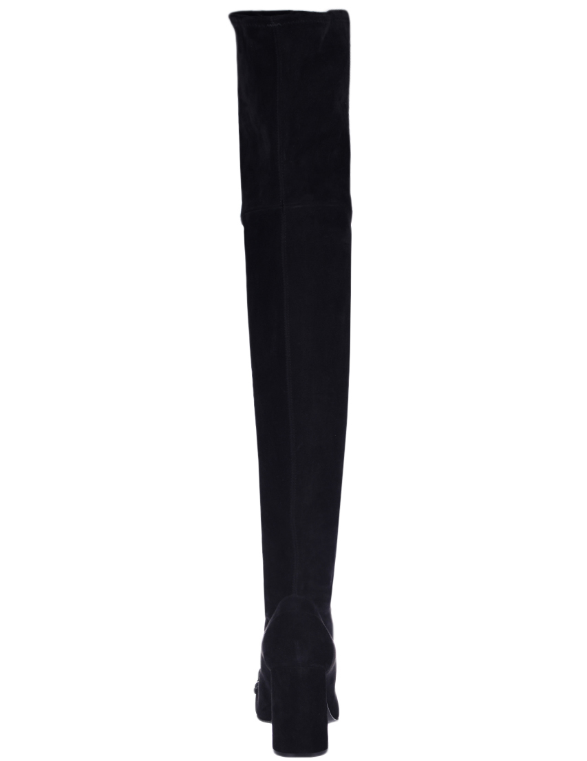 черные Ботфорты Casadei 900