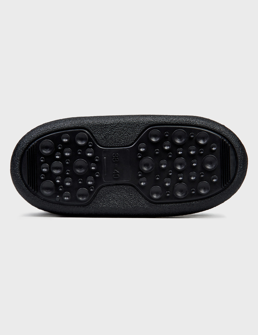 черные Сапоги Moschino 76098-R_black размер - 38-40