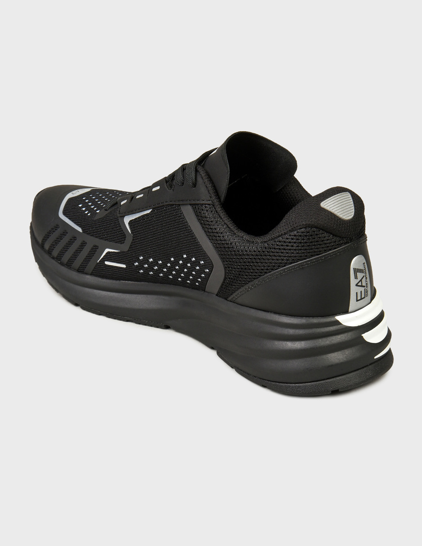 женские черные Кроссовки Ea7 Emporio Armani 094-120-black - фото-2