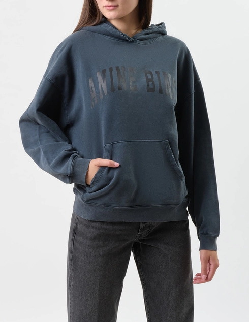 ANINE BING S-08-5185-002-DARK-WASHED-BLACK_blue фото-1