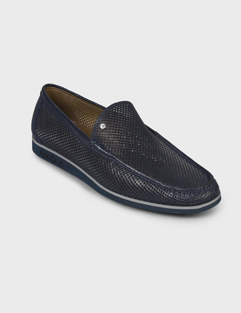 синие Мокасины Aldo Brue 7875-blue