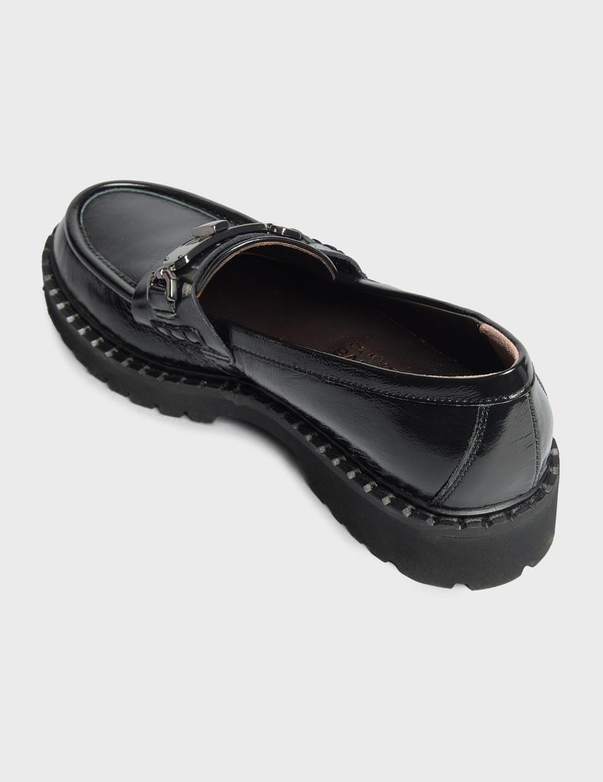 женские черные Лоферы Laura Bellariva T1130_black - фото-2
