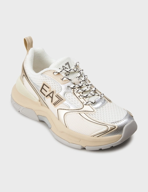 бежевые Кроссовки Ea7 Emporio Armani X8X249-XK446-D141_beige