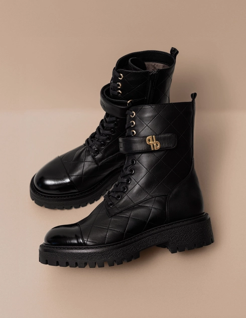 женские черные Ботинки Helena Soretti AGR-HOME 26/37 - фото-6