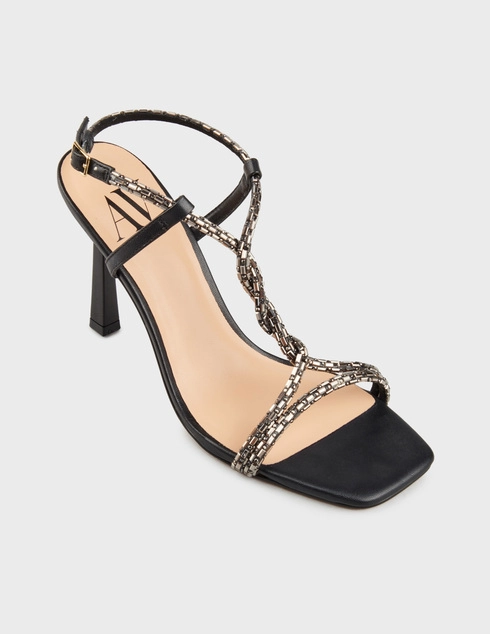 черные Босоножки Albano 6829-K-strass_black