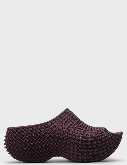 женские бордовые резиновые Шлепанцы 2AM 109BR_bordo - фото-5