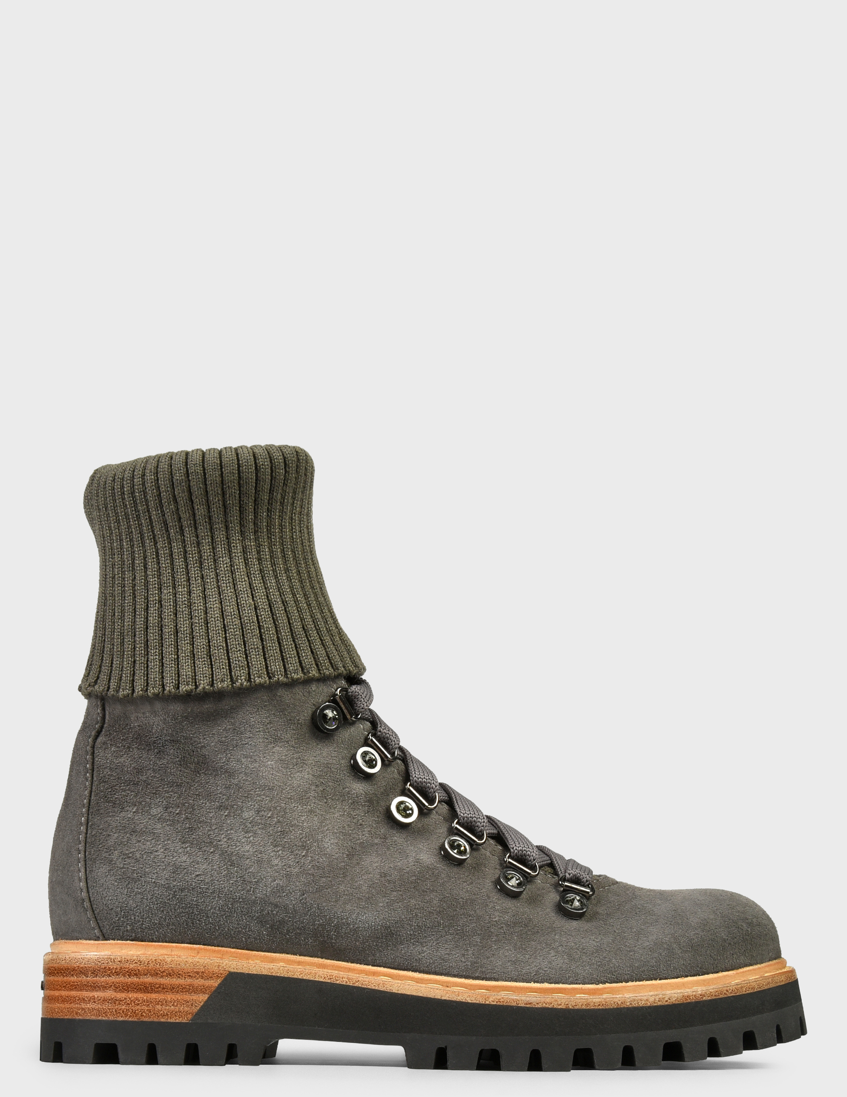 

Ботинки, Серый