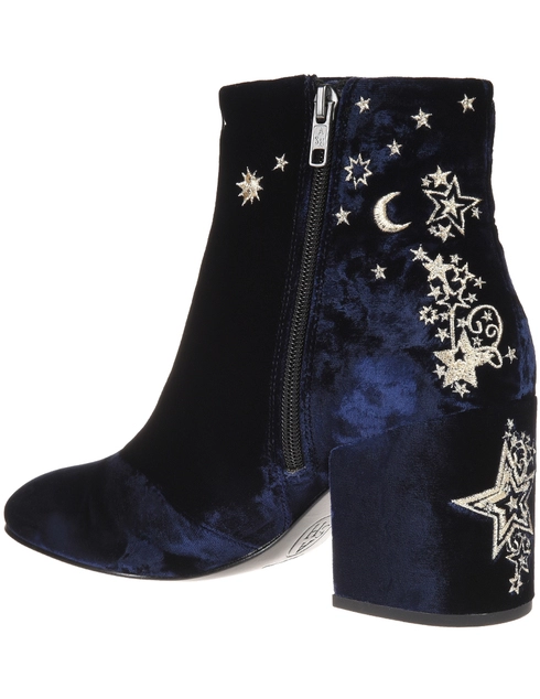 женские синие Ботильоны Ash 121233-002_blue - фото-2