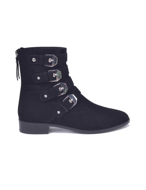 черные Ботинки Stuart Weitzman 270-L-jiterbug
