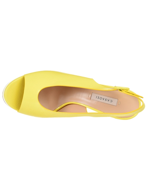 желтые Босоножки Casadei 303-yellow размер - 40