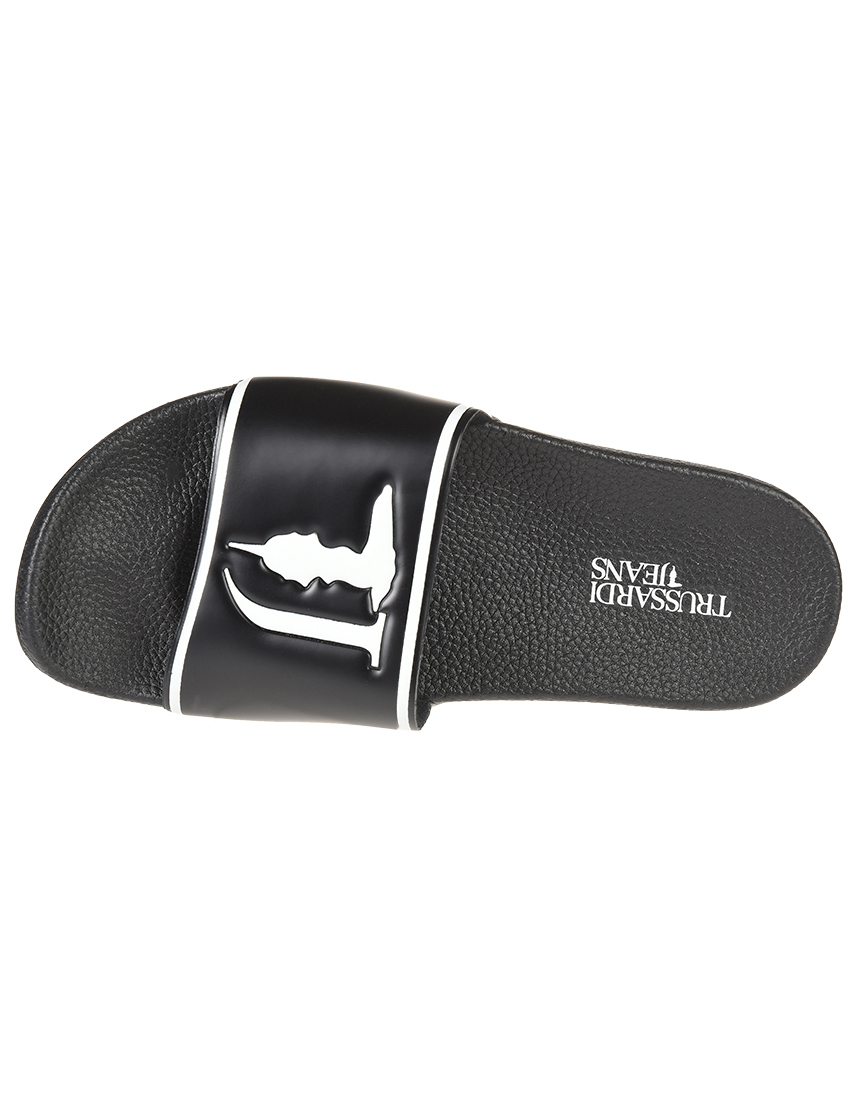 черные женские Шлепанцы Trussardi 377_black 1841 грн