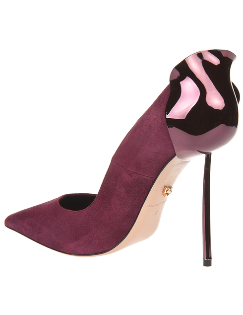 женские бордовые Туфли Le Silla 3101_purple - фото-2
