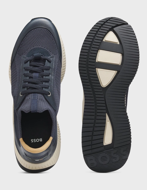 мужские синие Кроссовки Boss 5055291110263095-401 - фото-2