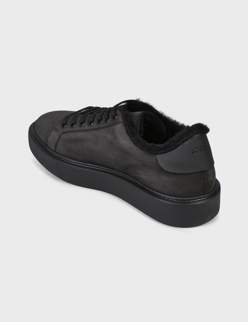 мужские черные Кеды Iceberg 1371-М-NB-black - фото-2